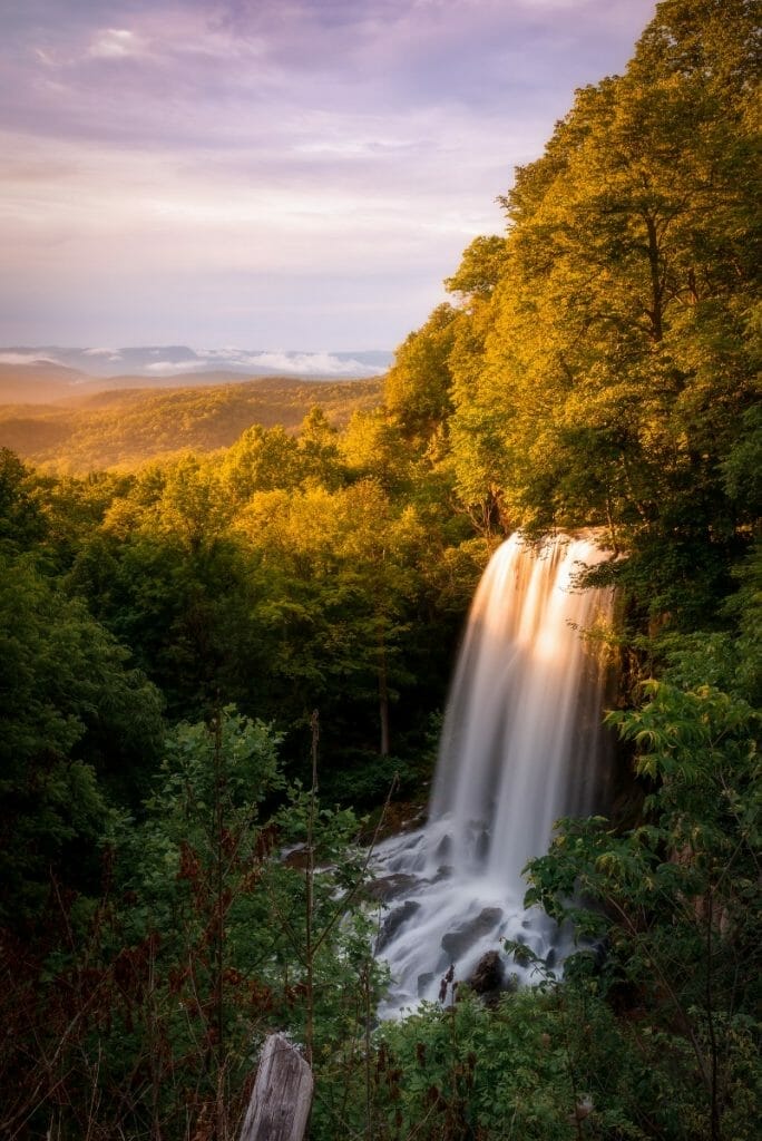 Falling Spring Falls waterfall 